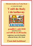 Pozvánka - V září do školy i do knihovny