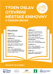 Týden oslav otevření Městské knihovny v Českém Brodě