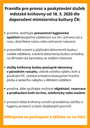 Knihovna od 18.5.2020
