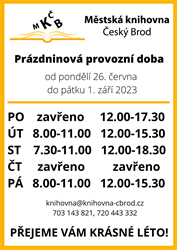 Letní provozní doba