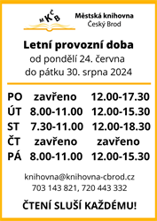 Letní provozní doba