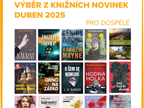 Nové knihy duben 2025