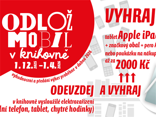 Odlož mobil v knihovně